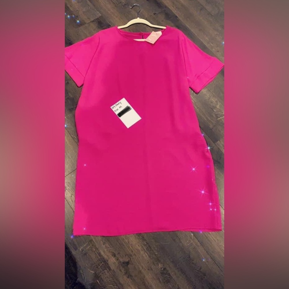 143 Story Hot pink dress